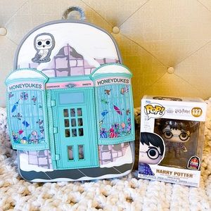 *SOLD*NWT-Harry Potter LACC Loungefly Backpack & Funko POP!